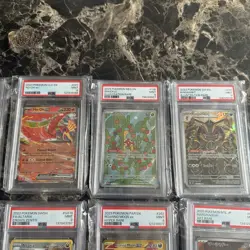 Pokemon Cards PSA Lot Of 10 Slabs - Image 4