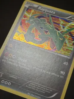 Rayquaza 11/20 BW Dragon Vault Rare Special Set Holo Pokemon Card MP - Image 3