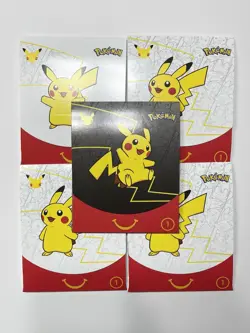 Pokemon 25th Anniversary McDonalds 2021 Promo Cards Sealed - Lot Of 5 - Image 1