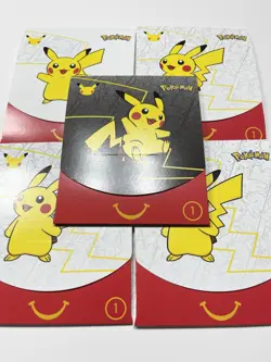 Pokemon 25th Anniversary McDonalds 2021 Promo Cards Sealed - Lot Of 5 - Image 2