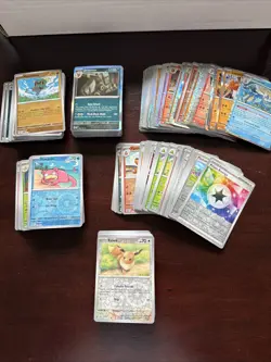 Pokemon 300 Card All Reverse Holo Holographic Foil Cards Bulk Lot New NM - Image 1