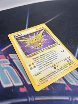 Zapdos 15/62 Fossil Base Set Corrected ERROR Holo Rare 1999 WOTC Pokemon - Image 3