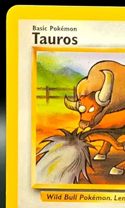 Vintage Tauros 062/130 Base Set 2 Uncommon Normal LP Pokemon Card TCG WOTC - Image 3