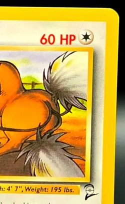 Vintage Tauros 062/130 Base Set 2 Uncommon Normal LP Pokemon Card TCG WOTC - Image 4