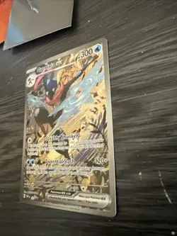 Pokemon TCG Greninja EX 132 Scarlet & Violet Promo Holo Card - Image 2
