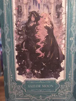Sparkling Moon Sailor Moon LARGE Card Anime TCG MVP MVP-013 Box Bomus HIT - Image 2