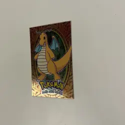 Topps Pokemon Dragonite Holo Rare Card Blue Logo - Image 2