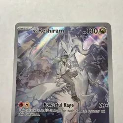 Pokemon TCG N's Reshiram Holo Card 167/159 Sv09: Journey Together Illustration - Image 3