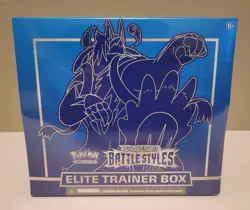 Pokemon Sword and Shield Battle Styles Elite Trainer Box - Factory Sealed 820650808357 - Image 1