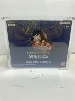 One Piece Card Game Romance Dawn Booster Box OP-01 (White Bottom) NEW UNSEALED - Image 2
