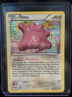 Pokemon Ditto Holo Card 108/149 Boundaries Crossed 2012 LP - Image 1