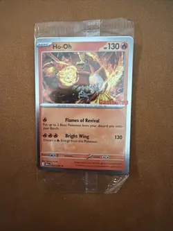 Ho-Oh Gamestop 010/086 Pokemon TCG Chaos Rising Stamped Sealed Promo Card - Image 1