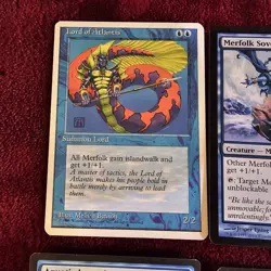 Lord of Atlantis and friends MTG 4th Edition Regular - Image 1