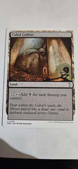 Cabal Coffers (White Border) - Medium Play MTG Mystery Booster 2 - Image 1