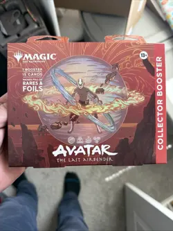 Magic The Gathering - Avatar The Last Airbender Collector Booster IN HAND - Image 1