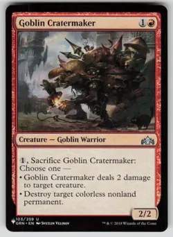 Goblin Cratermaker Uncommon The List Reprints 103/259 MTG Near Mint 2020 - Image 1