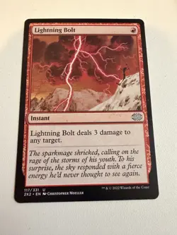 Wizards of the Coast Lightning Bolt Double Masters 2022 117/331 - Image 1
