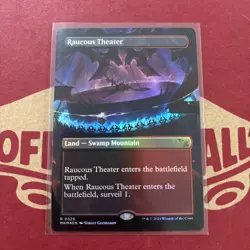 Magic the Gathering #329 Raucous Theater Borderless Foil - Image 1