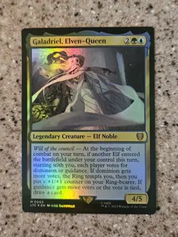 Elven Council LOTR MTG PRECON - Used Once In Play - Image 5