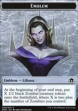Liliana Emblem Eldritch Moon NM - Image 1
