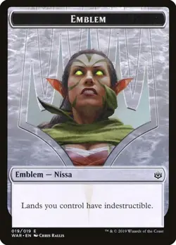 Nissa Emblem War of the Spark NM - Image 1