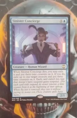 Sinister Concierge Commander: Streets of New Capenna Regular - Image 1