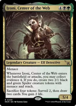 Izoni, Center of the Web [Murders at Karlov Manor] MTG - Image 1