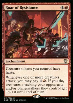 Roar of Resistance 15 Commander: Phyrexia: All Will Be One NM - Image 1