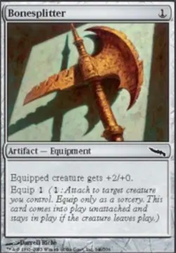 Bonesplitter x4 - Mirrodin - Light Play, English - Mirrodin - Image 1