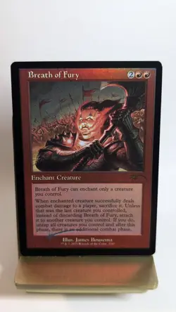 Breath of Fury 2347 FOIL (Retro Frame) Lightly Played (LP) - MTG Secret Lair - Image 1