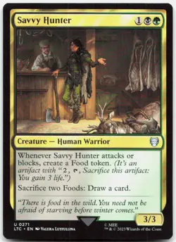 Savvy Hunter The Lord of the Rings: Magic: The Gathering LP - Image 1