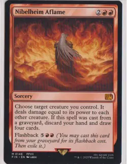 Mtg Nibelheim Aflame Final Fantasy Regular - Image 1