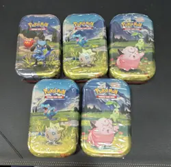 Pokemon Ascended Heroes Mini Tins Assorted Set Of 5 - New & Sealed - Image 1