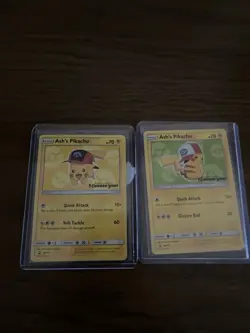 Pokemon TCG Ash's Pikachu SM111 And SM112 - Image 1
