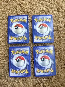 Vintage Pokemon Holo Lot Of 4 Team Rocket Themed Pokemon TCG Cards - Image 2
