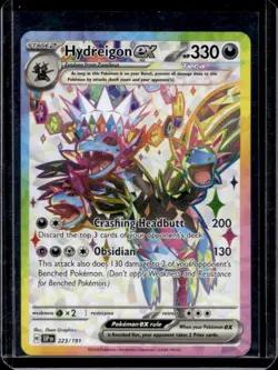 2024 Pokemon Surging Sparks Hydreigon Ex #223/191 - Image 1