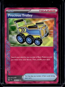 2024 Pokemon Surging Sparks Precious Trolley #185/191 - Image 1