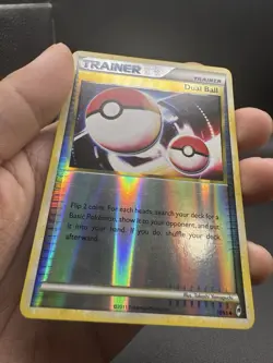 Pokemon TCG 2011 Call of Legends Trainer Dual Ball 78/95 Reverse Holo LP - Image 3
