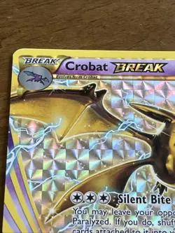 Crobat BREAK XY181 holo, Pokemon TCG promo card, ultra rare, NM - Image 3