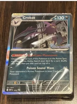 Pokemon Chaos Rising Prerelease Sealed Crobat Battle Deck Only - Image 1
