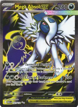 MEGA ABSOL EX 161/132 ULTRA RARE MEGA EVOLUTION POKEMON NEAR MINT - Image 2