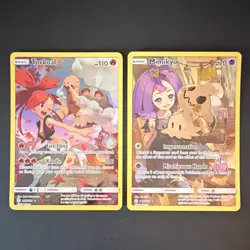 Pokemon TCG 2 Card Lot Basic 2019 Torkoal Mimikyu English Regular - Image 1
