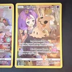 Pokemon TCG 2 Card Lot Basic 2019 Torkoal Mimikyu English Regular - Image 3