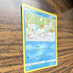 Pokemon Alolan Vulpix 30/156 Ultra Prism Common Regular 60 HP Basic English - Image 2