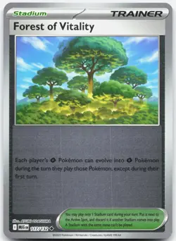 Forest of Vitality 117/132 Uncommon Mega Evolution Pokemon Reverse Holo NM/M - Image 1