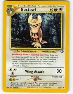 Noctowl - 42/111 Neo Genesis - Pokemon TCG - 2000 - Image 1