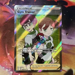 Gym Trainer 068/072 Shining Fates NM Full Art Ultra Rare Pokemon Card - Image 1