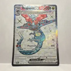 The Pokemon Company Pokemon TCG Dragapult ex 200/167 SV04 SR Full Art Holo Eng - Image 1