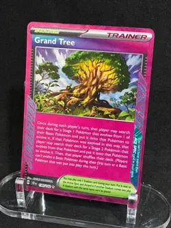 Grand Tree 136/142 ACE SPEC Rare Stellar Crown Pokemon Holo Near Mint - Image 1