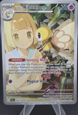 The Pokemon Company Lillie's Ribombee 164/159 IR Holo Full Journey Together - Image 1